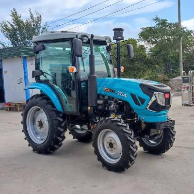 China Farms Australia New Zealand Hot Sale 70hp 12.4-28 Tires Farm Tractors For Agriculture for sale