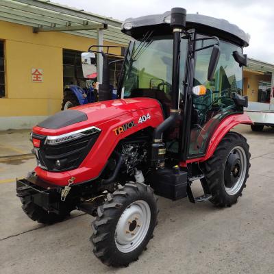 China Farms wheel farm tractor 4*4 tractors for agriculture 40hp 4wd 8+2 shift tractors traktor for sale for sale