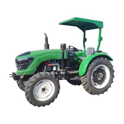 China Farms Cheap Price Tractors Farm Equipment Min 60HP Tractors With Sunshade for sale