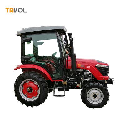 China Strong Farms Power 8+8 Shuttle Shift 4x4 Compact New 50hp Tractors 2021 With Front End Loader for sale