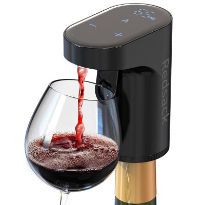 China Colorful Multi Smart Wine Dispenser With LED Display Rechargeable Battery for sale