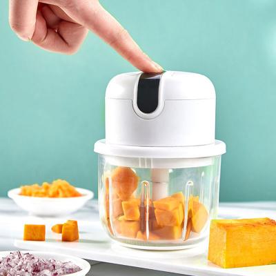 中国 Portable Food Chopper Grade Electric Mini Garlic Chopper With USB Charging 販売のため