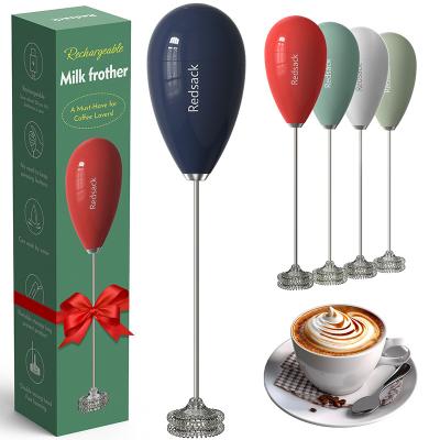 China Milk frother made of ABS and 304 stainless steel, double agitator for fast milk frothing à venda