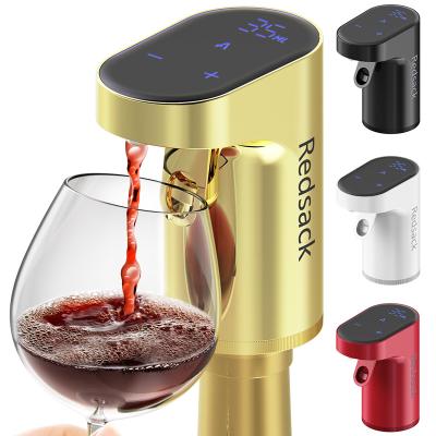 China LED Touch Screen Smart Wine Dispenser ABS Food Grade Silicone PP 1200mah Battery Capacity for sale