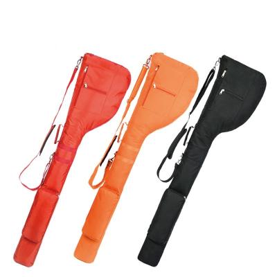 China Outdoor Sports Travel Duffel Bag Custom 3 Color Mini Course Training Practice Golf Bag Foldable Sunday Bag for sale