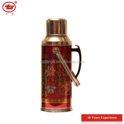 China Viable aluminum vacuum flask with 118C glass refill for sale