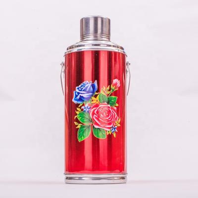 China Sustainable Vintage Vase 3200ML Old Design Chinese Metal Thermos for sale