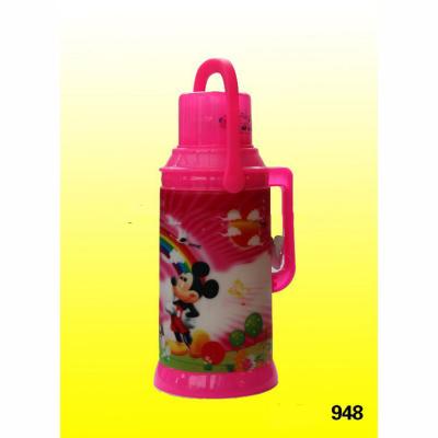 China 3.2 L viable thermos plastic vacuum flask with 3D cartoon for sale