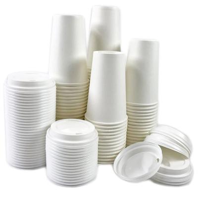 China Disposable Double Wall Customized Printing Disposable Packaging Kraft Paper Coffee Cups for sale