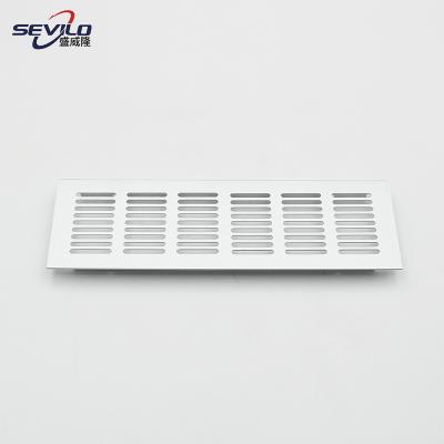 China High Quality Floor One Way Aluminum Covenient Ventilation Grilles For Kitchen Cabinet Door for sale