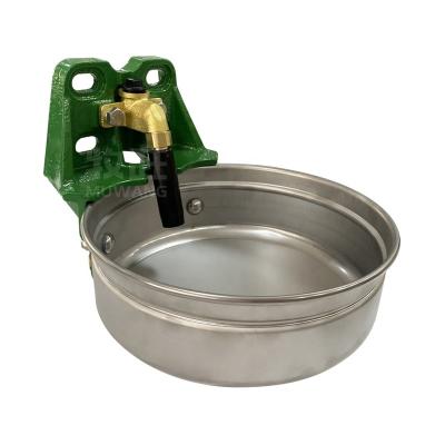 China High Quality Automatic Float Veterinary Water Large Capacity Stainless Steel Drinker Bowl Drinking Bowl For Cattle Horse for sale