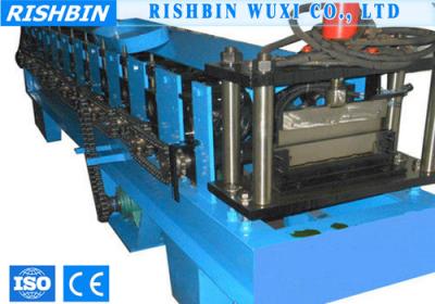 China 7.5 KW Standing Seam Roof Panel Roll Forming Machine for sale