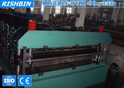 China Corrugated Sheet Double Layer Roof Panel Roll Forming Machine with Post Cutting for sale