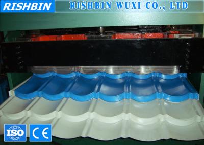 China 16 - 22 Rows High Efficient Step Tile Roll Forming Machinery for Construction for sale