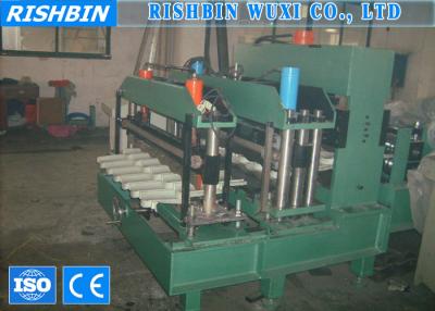 China 18 Stations Custom Metal Roof Tile Roll Forming Machine With Chain Transmission for sale