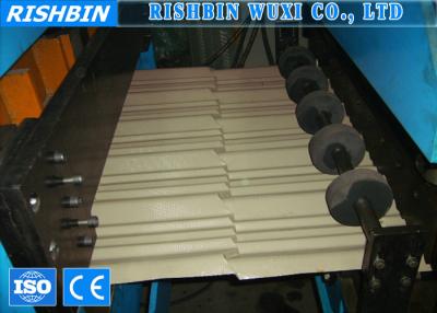 China 0.4 mm - 0.7 mm Thickness Glazed Roof Tile Roll Forming Machine with Hydraulic Station for sale