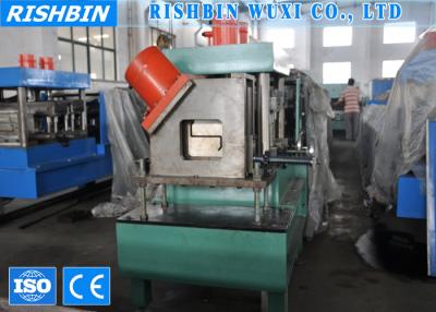 China High Speed Z Profile Steel Purlin Roll Forming Machine  with PLC Touch Screen for sale