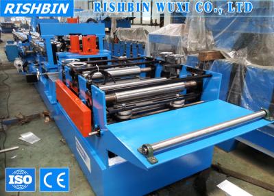 China 20 KW Carbon Steel Slotted Channel Roll Forming Machine for Steel Construction for sale