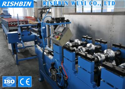 China 15 m / min Forming Speed C Channel Metal Stud Roll Forming Machine Hydraulic Punching for sale