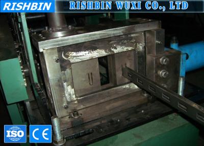 China 1.2 mm Twin Track U Channels Roll Forming Machinery with 65 mm Shaft Diameter for sale