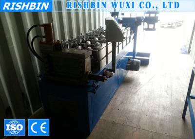 China 10 - 15 m / min Track Blue Steel Stud and Track Roll Forming Machine with PLC for sale