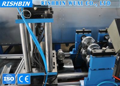 China Automatic Structural Steel Cold Roll Forming Line Adjustable Punching Holes Sizes for sale