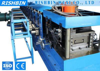 China Color Steel Drywall C Type Channel Roll Forming Machinery with 8 - 10 m / min Speed for sale