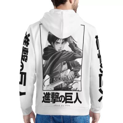 China Factory Outlet QUICK DRY Anime Eren Yeagerjaegar Attack On Titan Plus Size Kids Sweatshirt Hoodie Custom Make Super Unisex Hoodie Jacket for sale