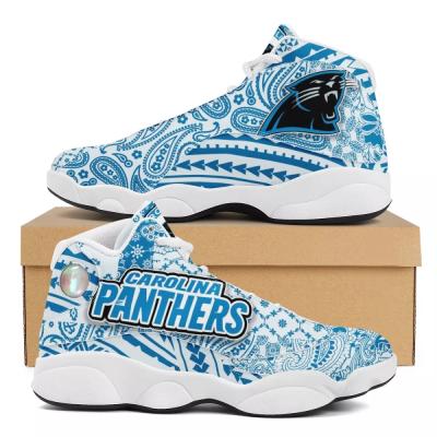 China CUSHIONING Team Blue Bandana Mens 3d Print Polynesian Tribal Waist Nfle Sneakers Pu Design PU Design Sports Shoes for sale