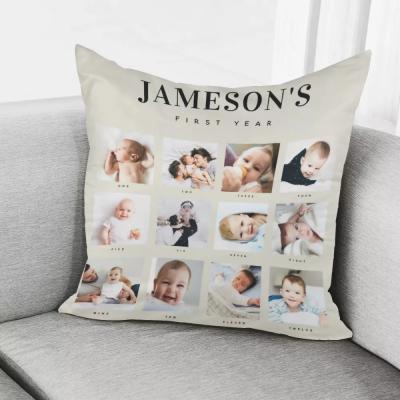 China Kids Designer Anti-Static Pillow Cases Record Pictures Pattern Print Wholesale Pillow Cases Luxury Cushions Covers With Zipper for sale