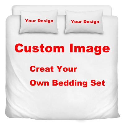 China Anti-Static Bedding Sets Duvet Cover Custom Design Pattern Printing Bedding Set High Quality Comforter Customized Any Theme Bedding Set for sale