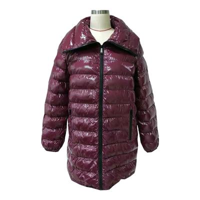 China Wholesale Custom Logo Woven Quilted Women's Stripper Coat Hot Windproof for sale