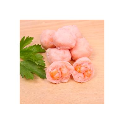 China China Good Quality IQF Surimi Seafood Product Cheap Headless Frozen Skinless Shrimp Ball From China With ISO22000 for sale