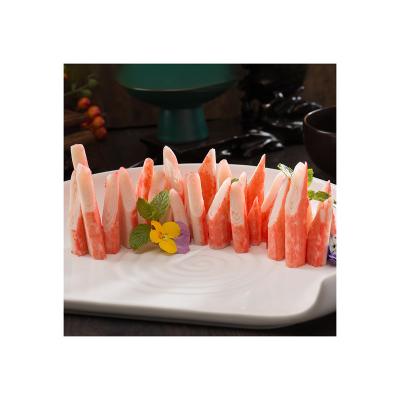 China Hotpot Seafood Snack FROZEN Fresh Material Imitation Surimi Crab Frozen Stick for sale