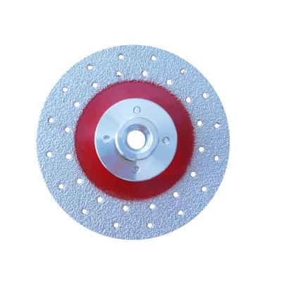 China . M14Vacuum High Speed ​​Straight Soft Edge Welding Grinding Wheel Round Double Diamond Diamond Cutting Tool Marble Granite Saw Blade for sale