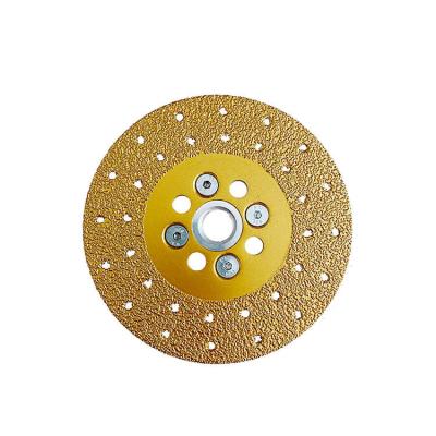 China . 125mm High Speed ​​Double Straight Soft Edge Welding Ceramic Tile Hard Marble Brick Granite Diamond Cutting Angle Grinding Machine Mute Grinding Saw Blade for sale