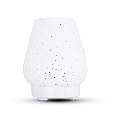 China Ceramic Diffuser Humidifier RV Aroma Oil Diffuser Essential Oil Aromatherapy Nebulizer Ceramic Diffuser for sale