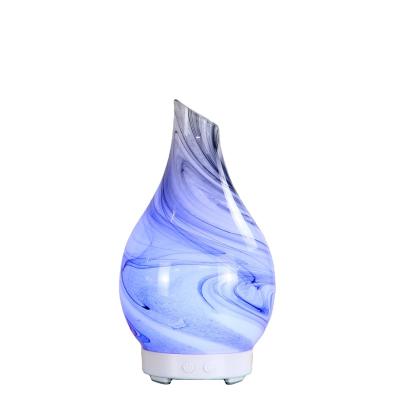 China Household 100ml 3D Glass Diffuser Essential Oil Diffusor Aroma Air Humidifier Aromatherapy Perfume Diffuser for sale