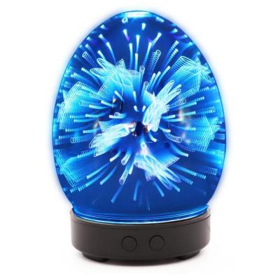 China Aromatherapy RV Glass Essential Oils Diffuser Ultrasonic Aroma Diffuser for sale