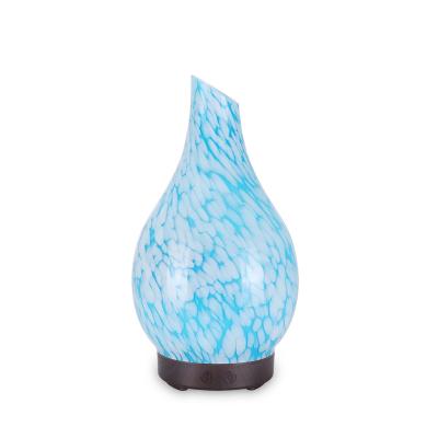 China Humidifier Mini Practical Glass Ultrasonic Car Aroma Essential Oil Diffuser 100ML for sale