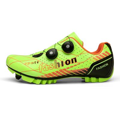 China Wholesale Custom Men's Cycling Sneakers Breathable EVA Mountain Boots Cycling Self-Locking Bicycle Shoes Mtb Shoes for sale