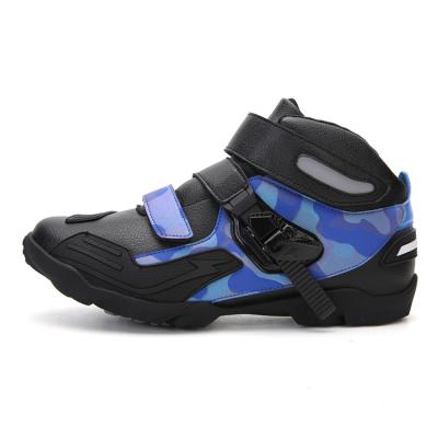 China Rubber Motorcycle Shoes Recycling Shoes Motorcycle Boots Road Bicycle Sports Outdoor Training Cycle Sneakers Bike Riding Shoes for sale