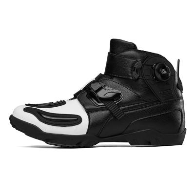 China Factory Wholesale EVA Motorcycle Boots Cycling Wear Resistant Shoes And Breathable Racing Shoes Motorcycle Shoes for sale