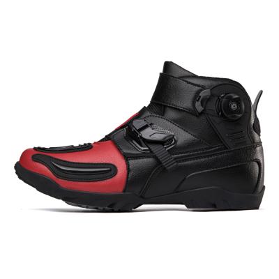 China Customized EVA Motorcycle Boots Road Cycling Shoes Wear Resistant And Breathable Racing Shoes Motorcycle Shoes for sale