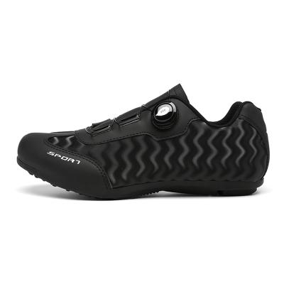 China Ultralight EVA Professional Racing Shoes Rubber Cycling Shoes Lock Racing Shoes for sale