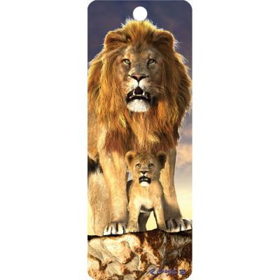 China Accept Custom Material Flip Effect Plastic 3d Lenticular Bookmark For Book for sale