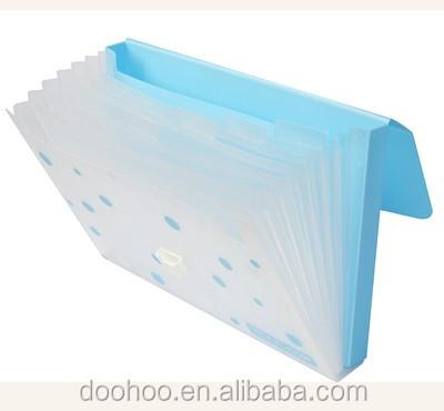 China 2016 A4 Size Plastic Organ Envelope Recyclable / Expanding Full Color Folder Printing Doohoo Netting for sale