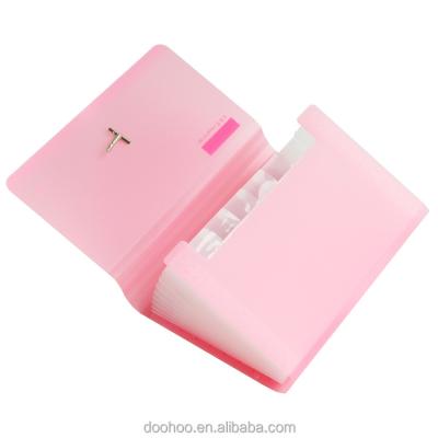 China Cute Printing Stationery Custom PP A4 Document Envelope Cute Plastic Folder With String Closure for sale