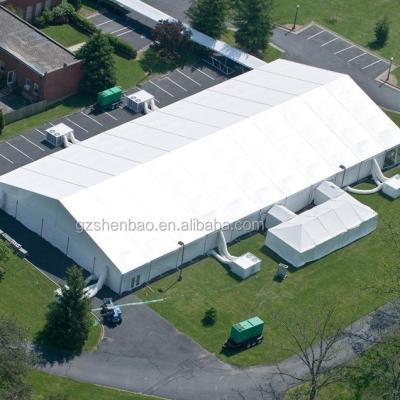 China 2022 Commercial Waterpoof ShenBao Exhibition Canopy Gazebo Circus Waterproof Roof Outdoor Herringbone Trade Show Tents For Wedding for sale