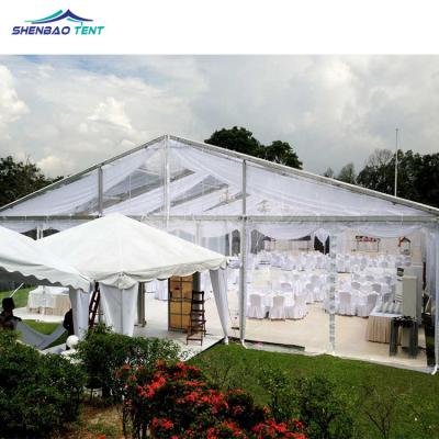 China 2022 Waterpoof Shen Bao Waterproof Fireproof Trade Show Tent Marquee Luxury Outdoor Aluminum Tents For Events Wedding Party Sales for sale